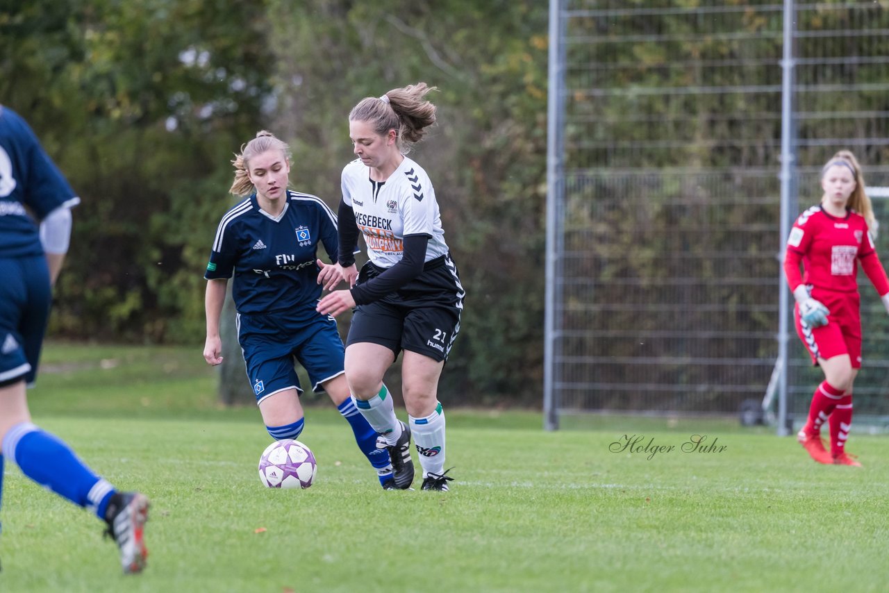 Bild 60 - B-Juniorinnen SV Henstedt Ulzburg - Hamburger SV : Ergebnis: 2:3